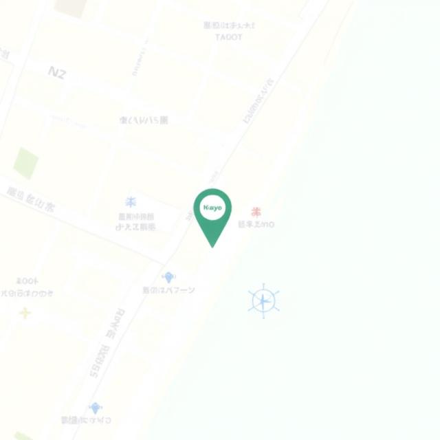 Map showing the location of the Kaiyo store in Nihonbashi, Tokyo.